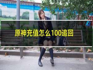 原神充值怎么100%追回