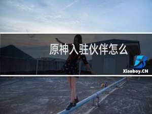 原神入驻伙伴怎么