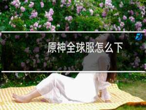 原神全球服怎么下