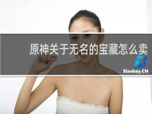 原神关于无名的宝藏怎么卖