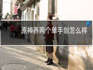 原神养两个单手剑怎么样