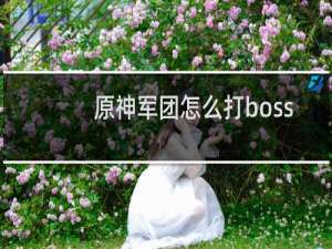 原神军团怎么打boss