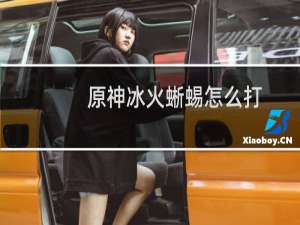 原神冰火蜥蜴怎么打