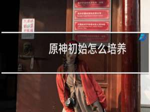 原神初始怎么培养