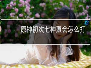 原神初次七神聚会怎么打