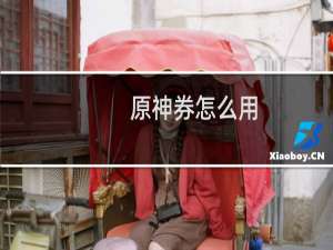 原神券怎么用