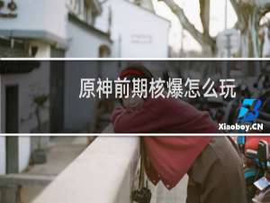 原神前期核爆怎么玩