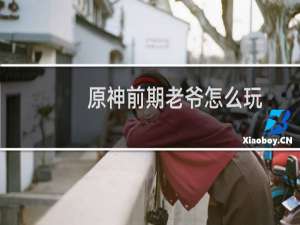 原神前期老爷怎么玩