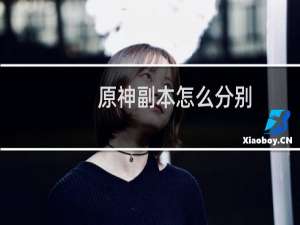 原神副本怎么分别