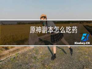 原神副本怎么吃药