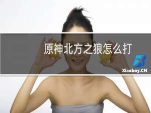 原神北方之狼怎么打
