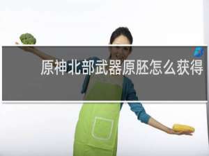 原神北部武器原胚怎么获得