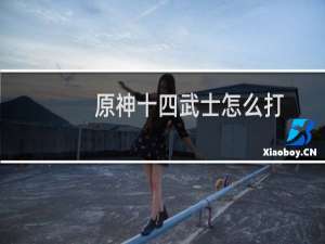 原神十四武士怎么打