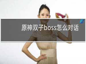 原神双子boss怎么对话