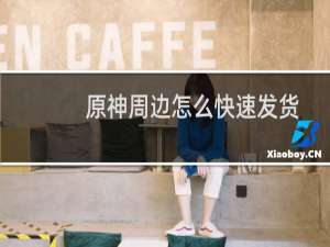 原神周边怎么快速发货