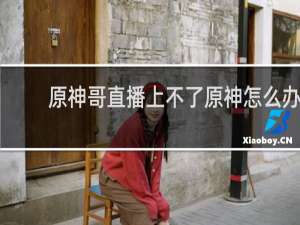 原神哥直播上不了原神怎么办