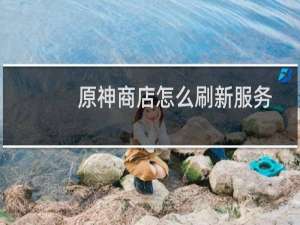 原神商店怎么刷新服务