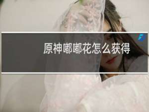 原神嘟嘟花怎么获得