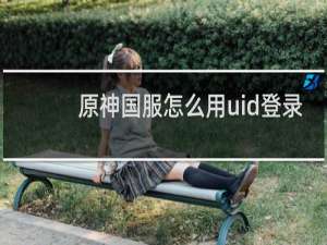 原神国服怎么用uid登录
