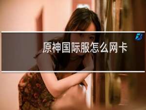 原神国际服怎么网卡