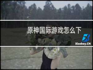 原神国际游戏怎么下