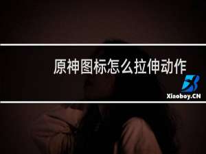 原神图标怎么拉伸动作
