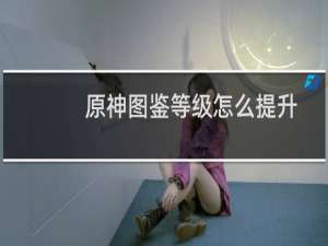 原神图鉴等级怎么提升