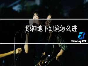 原神地下幻境怎么进