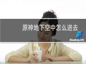 原神地下空中怎么进去
