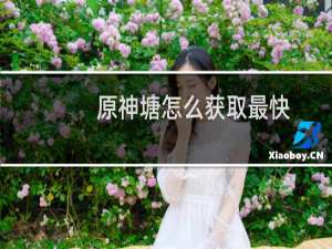 原神塘怎么获取最快