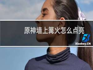 原神墙上篝火怎么点亮