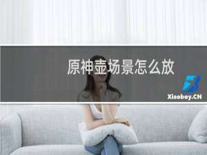 原神壶场景怎么放