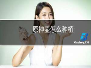 原神壶怎么种植