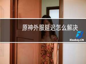 原神外服延迟怎么解决