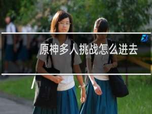 原神多人挑战怎么进去