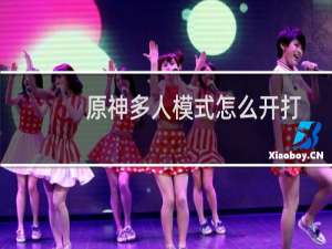 原神多人模式怎么开打