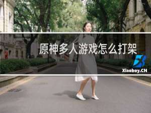 原神多人游戏怎么打架