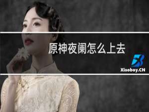 原神夜阑怎么上去