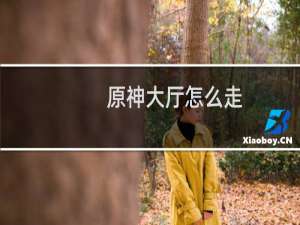 原神大厅怎么走