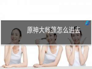 原神大帐篷怎么进去