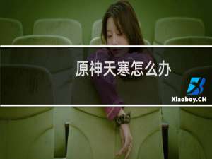 原神天寒怎么办