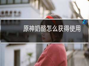 原神奶酪怎么获得使用