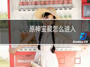 原神宝藏怎么进入