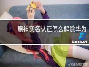 原神实名认证怎么解除华为