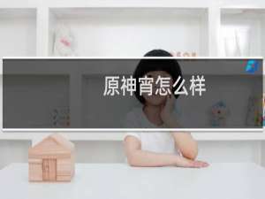 原神宵怎么样