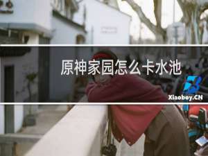 原神家园怎么卡水池