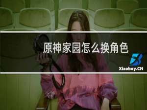 原神家园怎么换角色