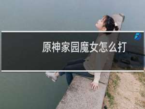 原神家园魔女怎么打
