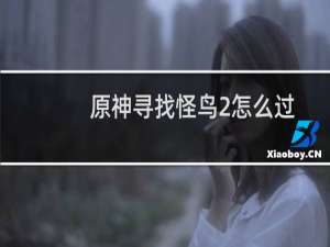 原神寻找怪鸟2怎么过