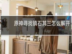 原神寻找镇石其三怎么解开